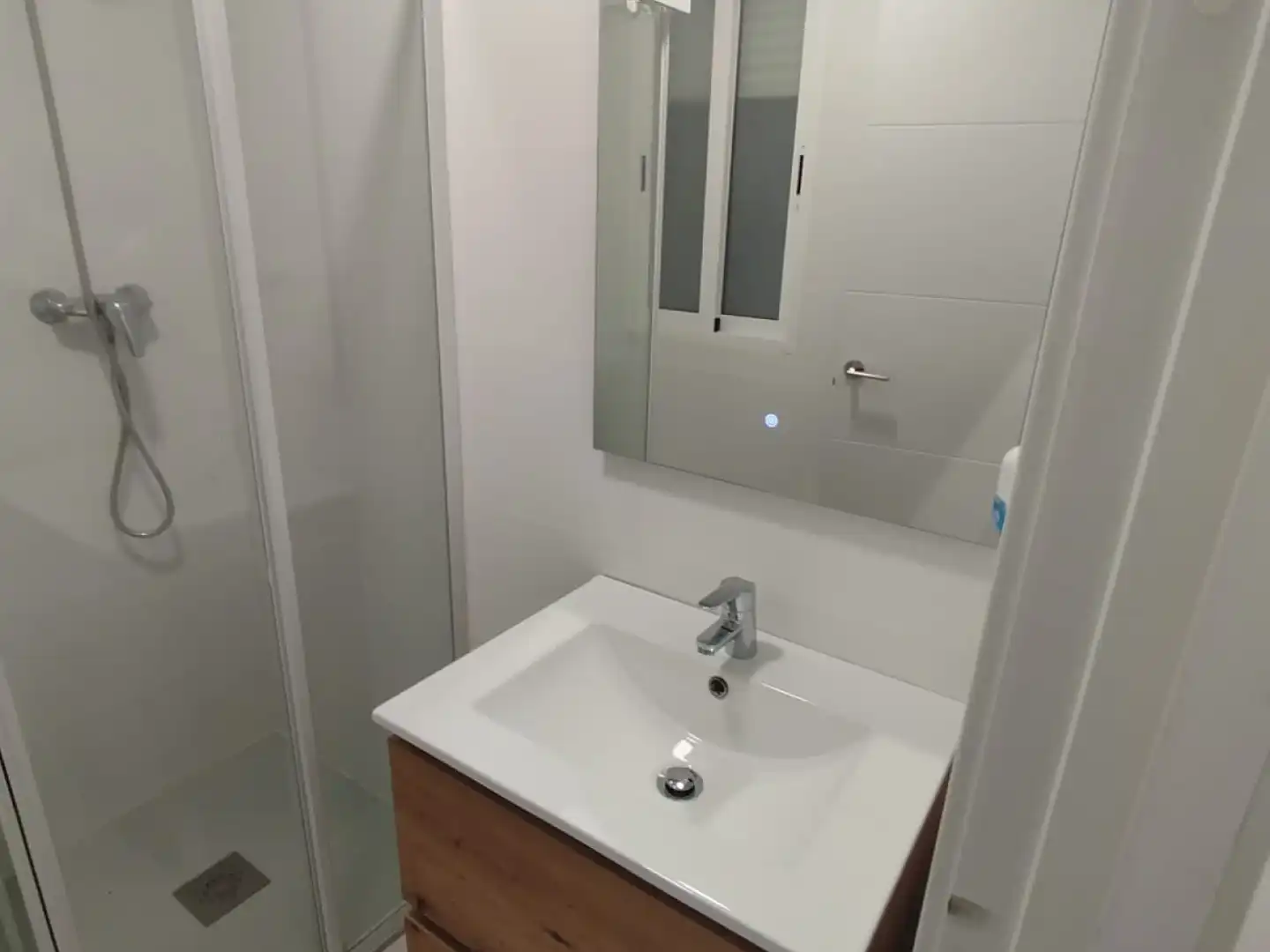 Bany de Apartament de lloguer en Murcia amb Aire condicionat, Moblat i Rentadora