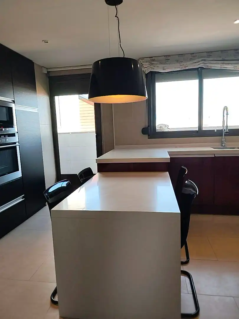 Dining room of Attic for rent in Leganés  with Air Conditioner, Heating and Private garden