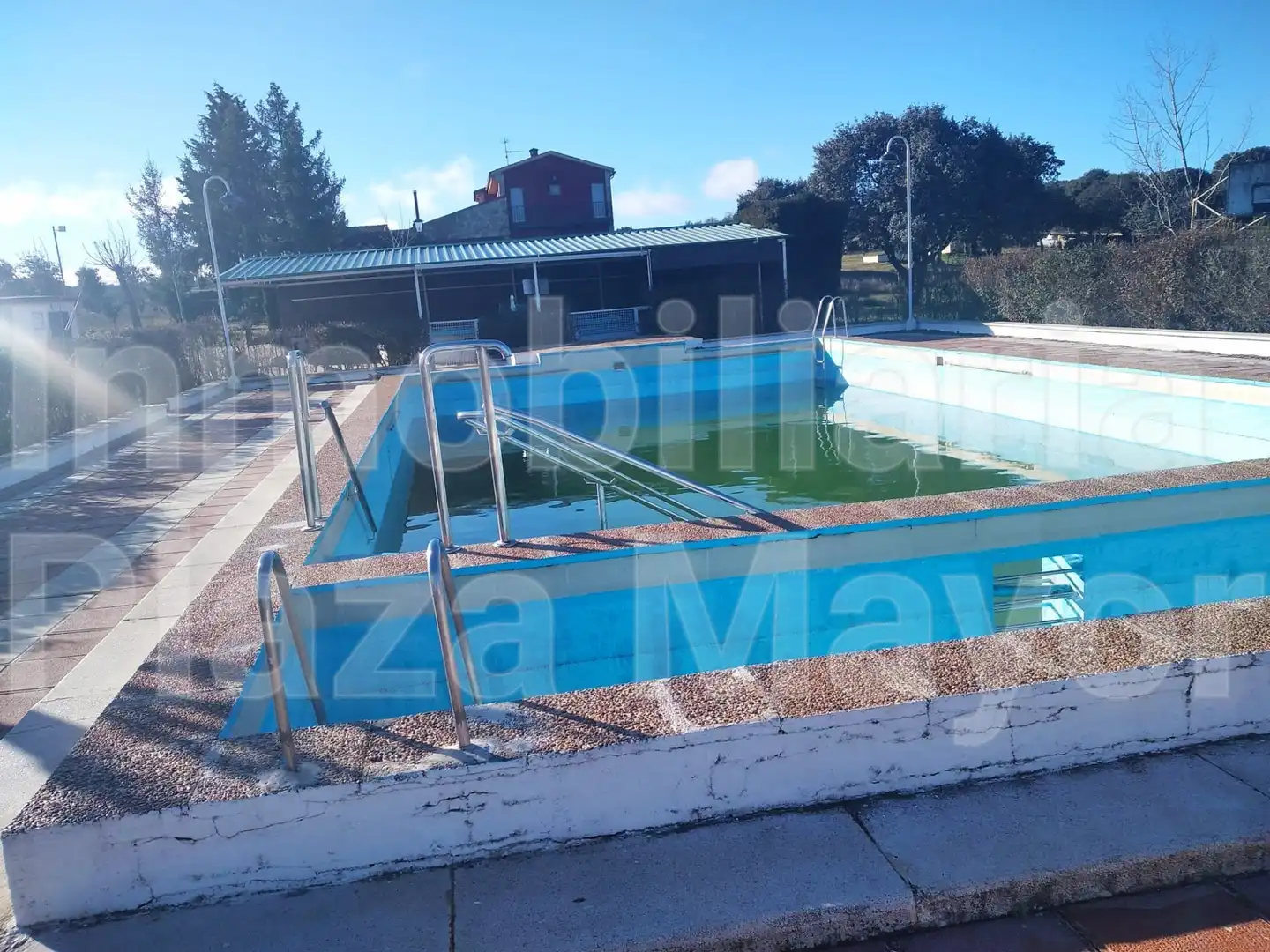 Piscina de Casa o xalet en venda en Morille amb Jardí privat, Terrassa i Moblat