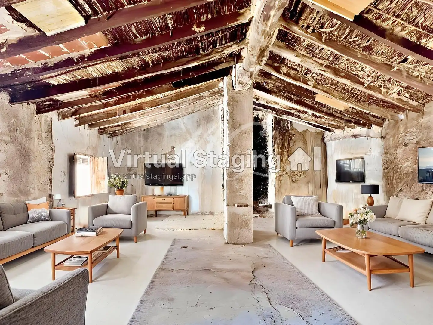Sala d'estar de Casa o xalet en venda en Soneja