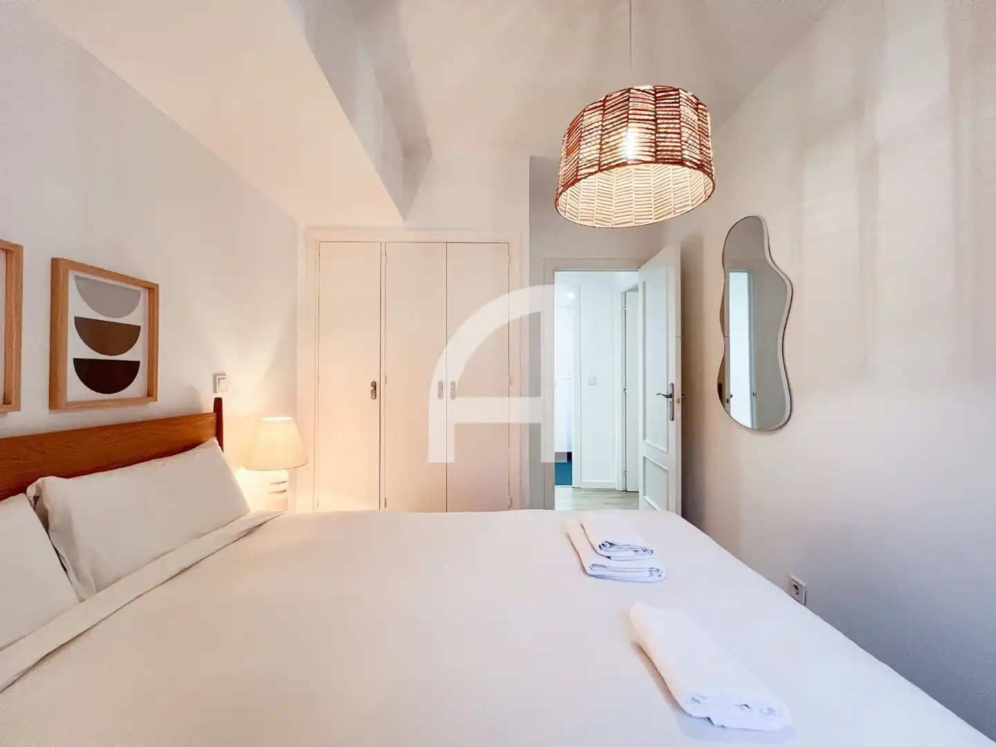 Habitación de Piso de alquiler en Madrid con Aire acondicionado, Calefacción y Amueblado