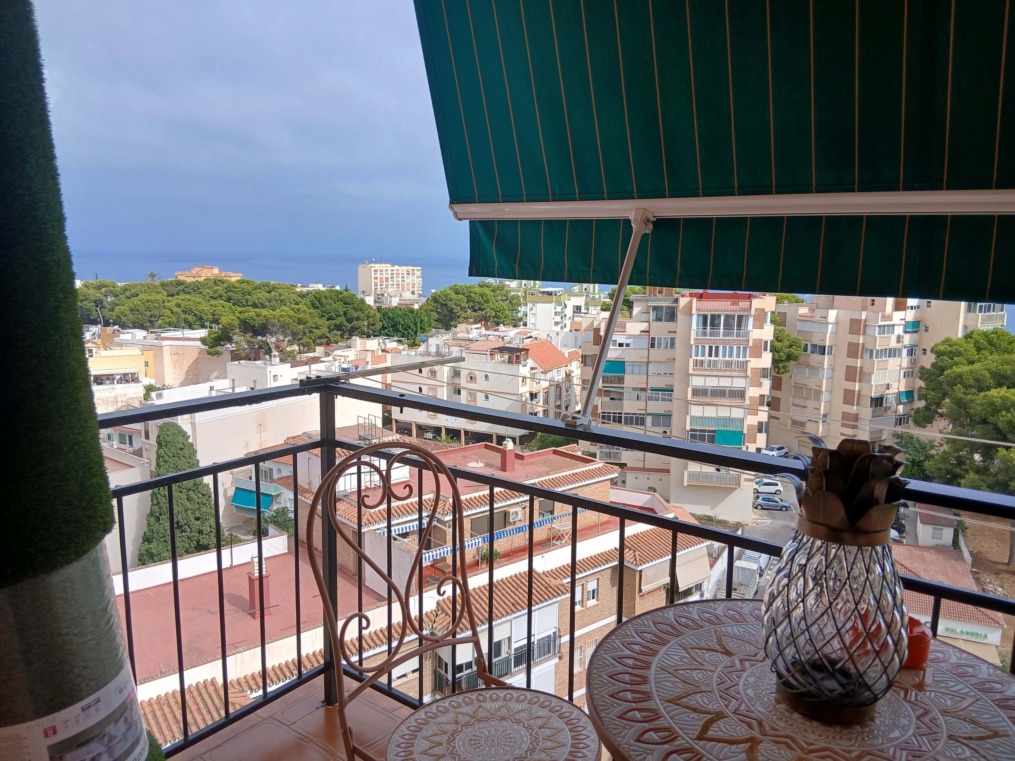 Balcony of Flat for rent in Torremolinos  with Air Conditioner and Terrace