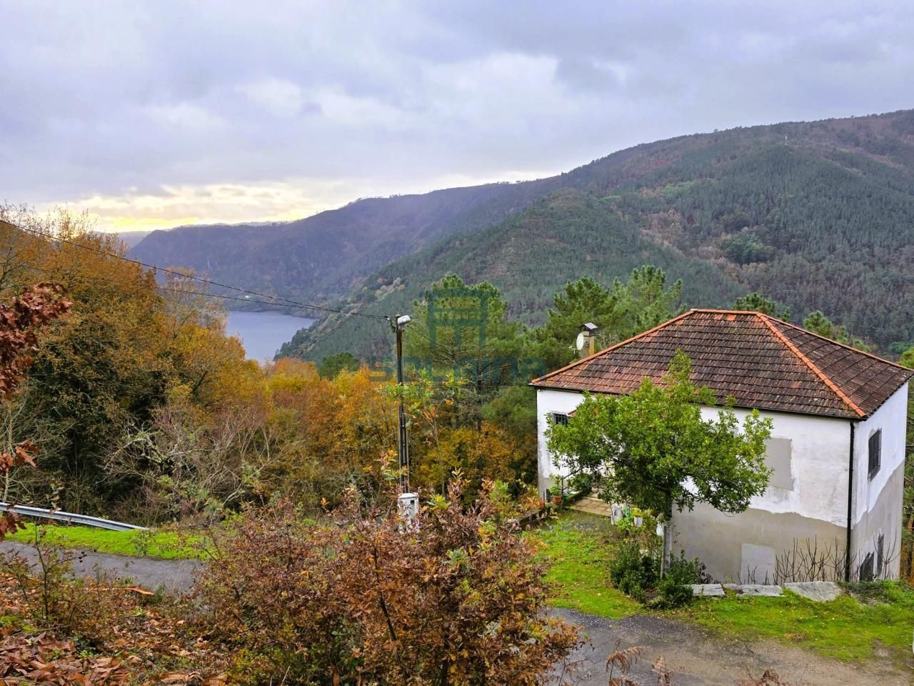 Exterior view of House or chalet for sale in Pantón  with Heating and Private garden