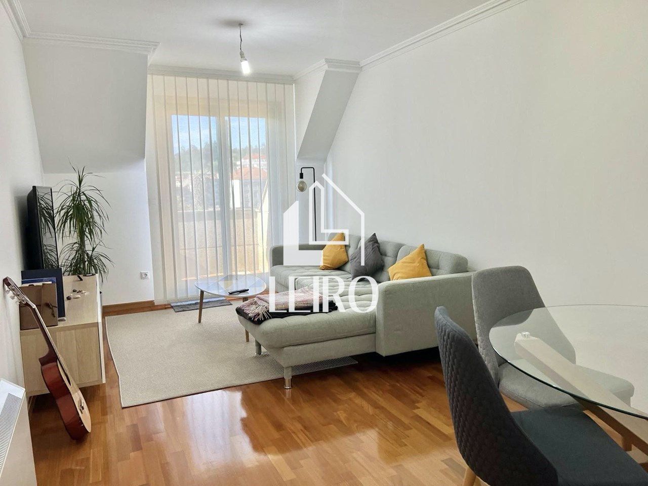 Sala de estar de Ático en venta en Caldas de Reis con Calefacción, Terraza y Trastero