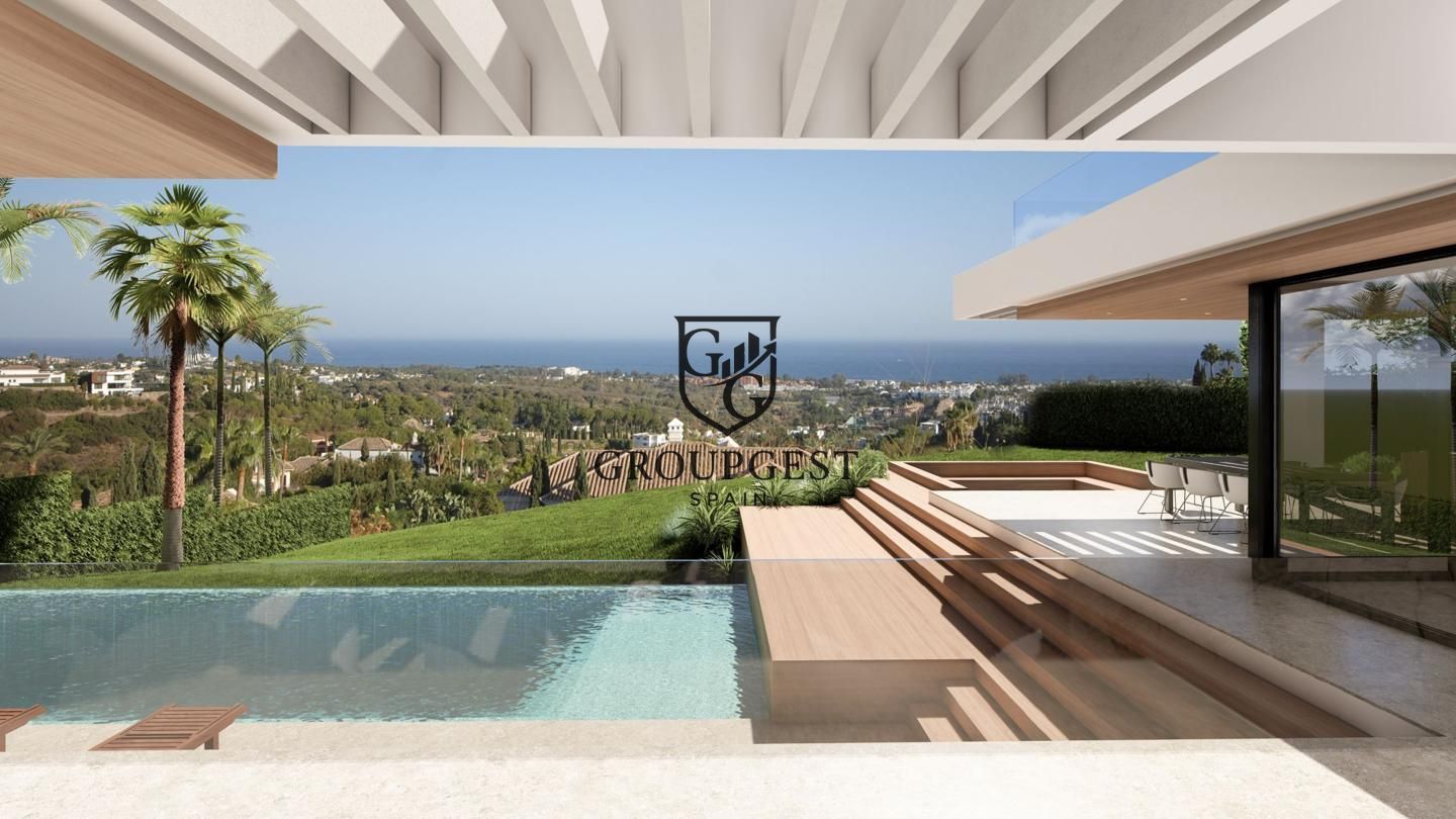 Jardí de Casa o xalet en venda en Benahavís amb Aire condicionat, Jardí privat i Terrassa