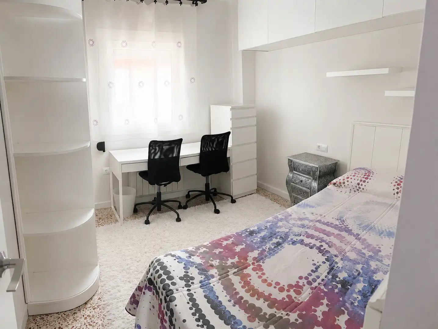Bedroom of Flat for sale in Lleida  with Air Conditioner, Heating and Furnished