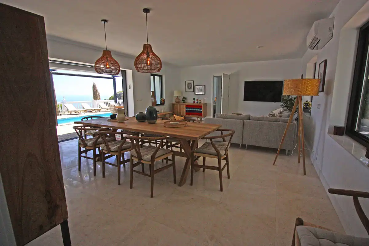 Comedor de Casa o chalet en venta en Benalmádena con Aire acondicionado, Calefacción y Jardín privado