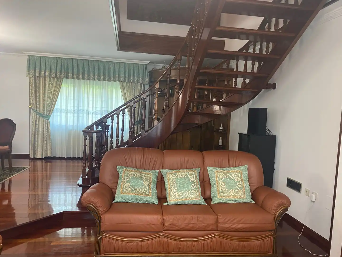 Sala de estar de Casa o chalet en venta en Dodro con Calefacción, Jardín privado y Parquet