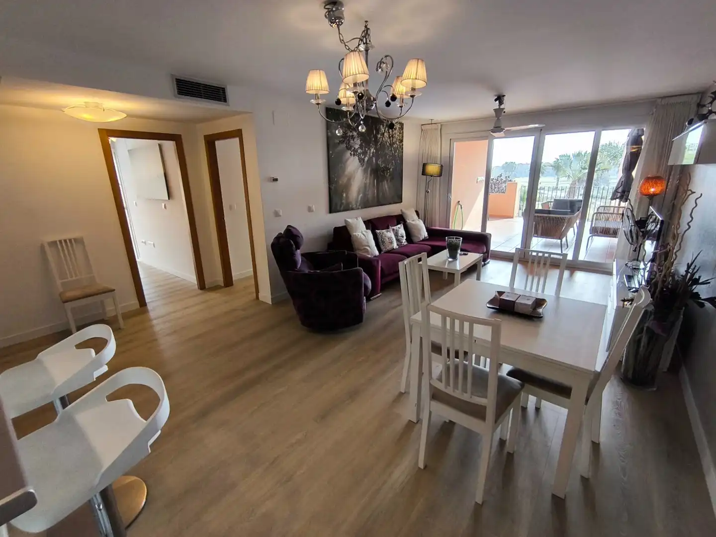 Sala d'estar de Apartament en venda en Torre-Pacheco amb Aire condicionat, Calefacció i Terrassa