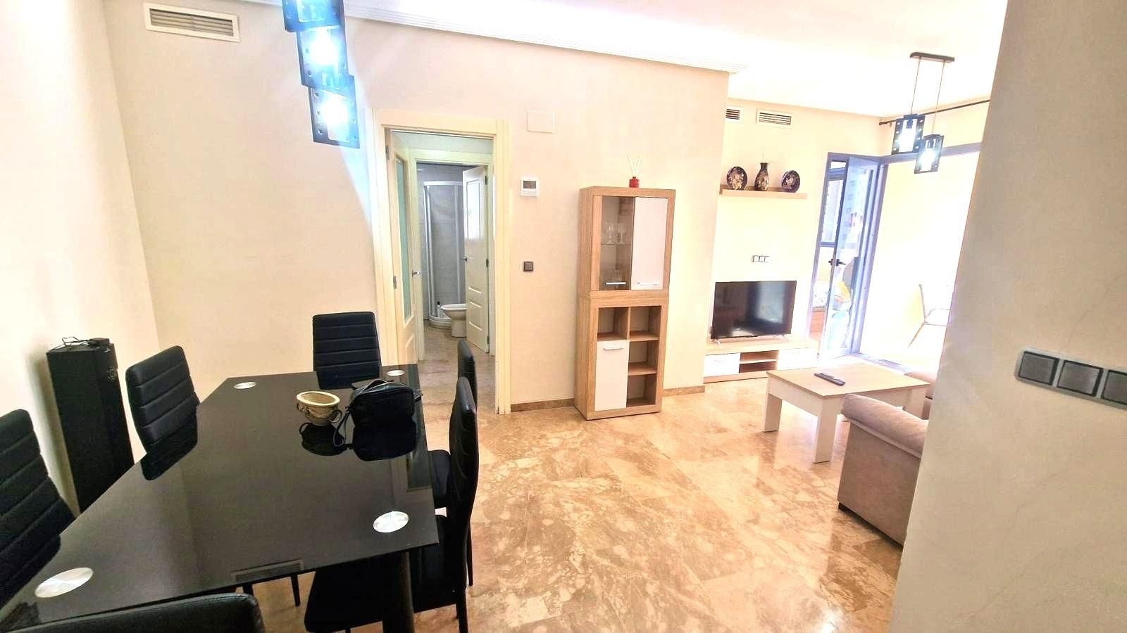 Sala d'estar de Pis en venda en Benidorm amb Aire condicionat, Calefacció i Jardí privat