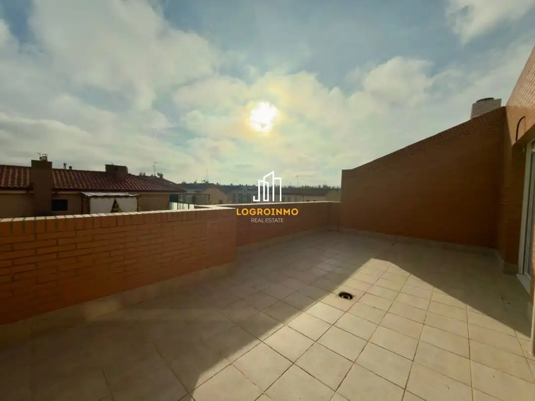 Terrasse von Wohnung zum Verkauf in Lardero mit Heizung, Parkett und Terrasse