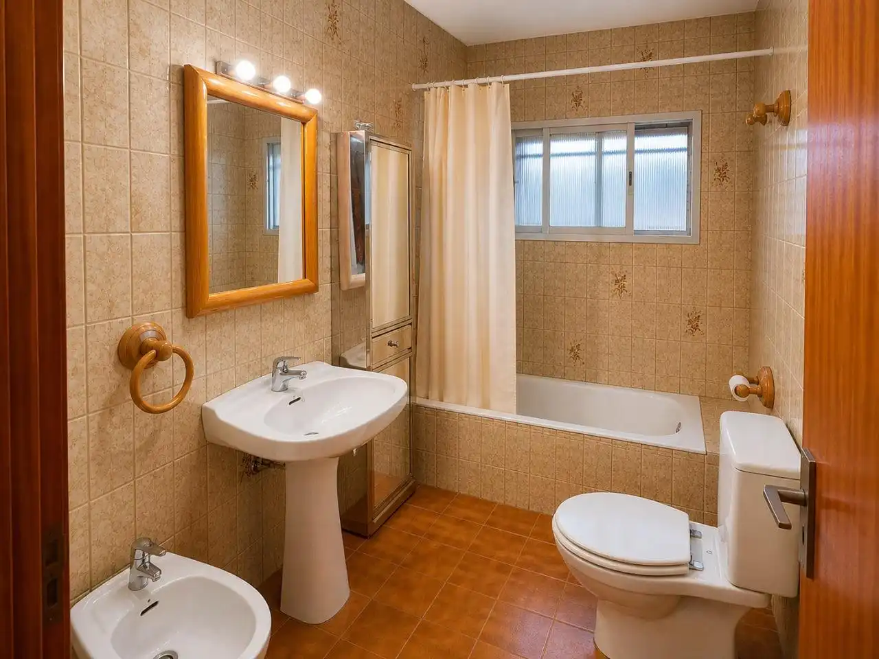 Baño de Casa o chalet en venta en Berzosa del Lozoya con Calefacción, Jardín privado y Terraza