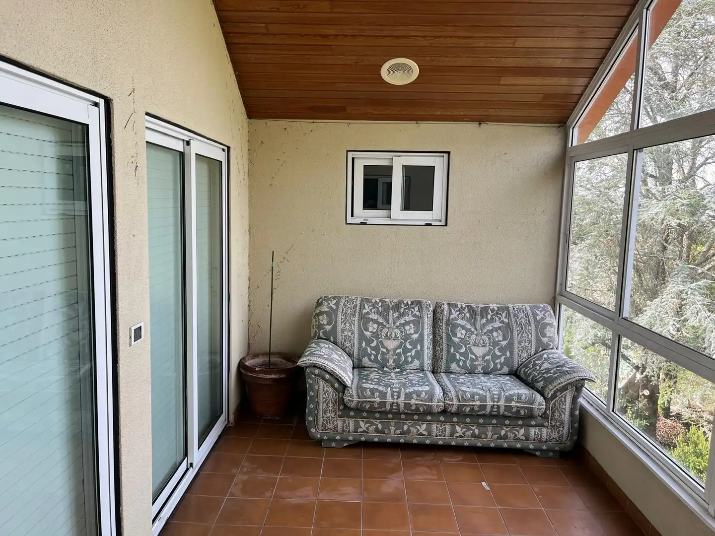 Balcony of Houses for sale in Vigo   with Private garden, Terrace and Swimming Pool