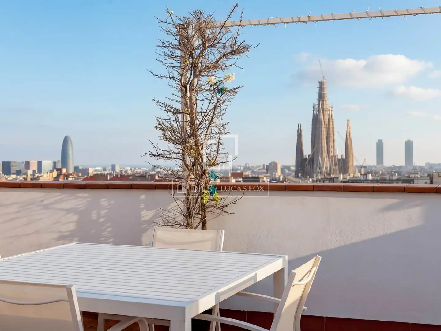Terrace of Flat for rent in Barcelona  with Air Conditioner, Heating and Terrace