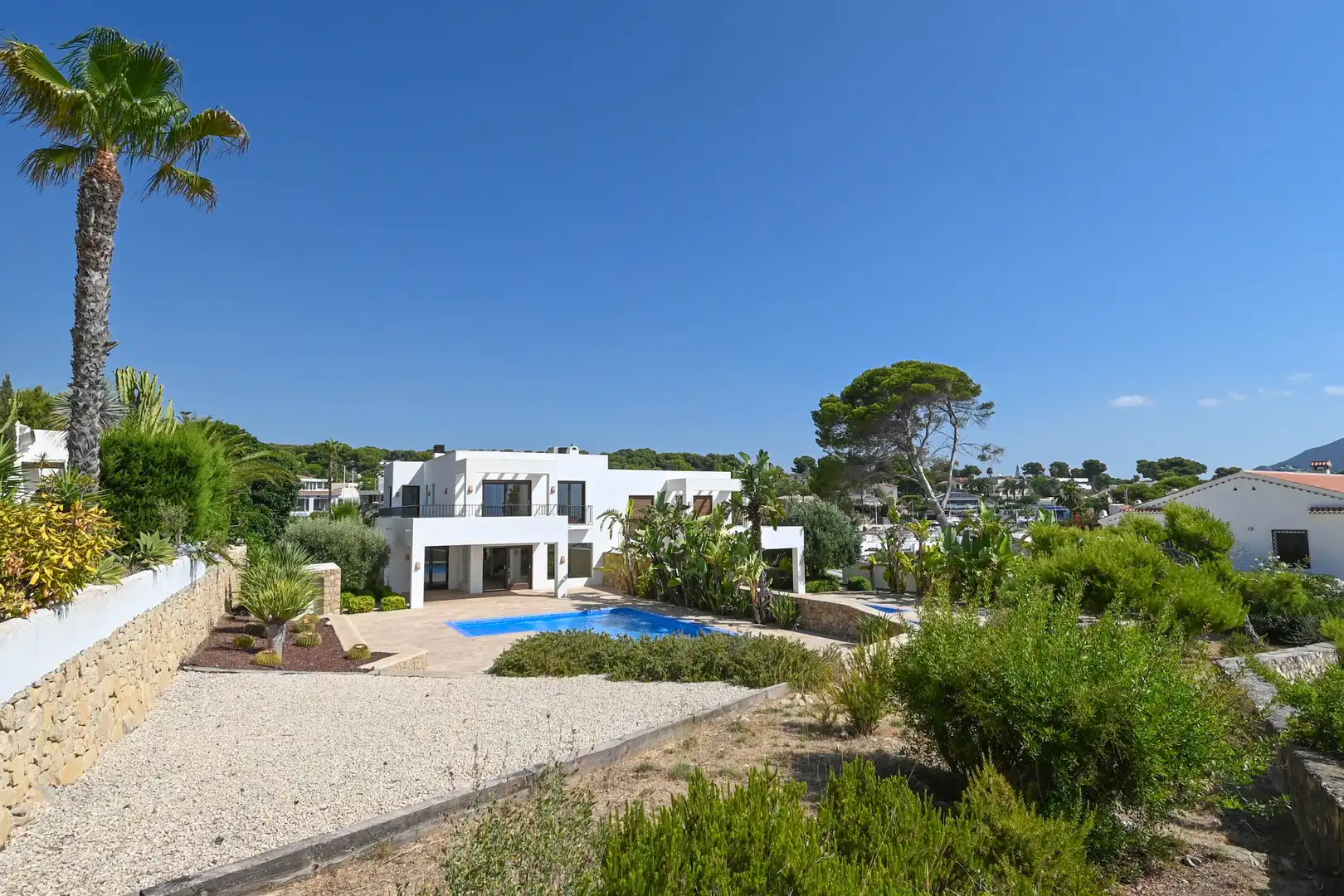 Exterior view of Houses for sale in Moraira  with Private garden, Terrace and Swimming Pool