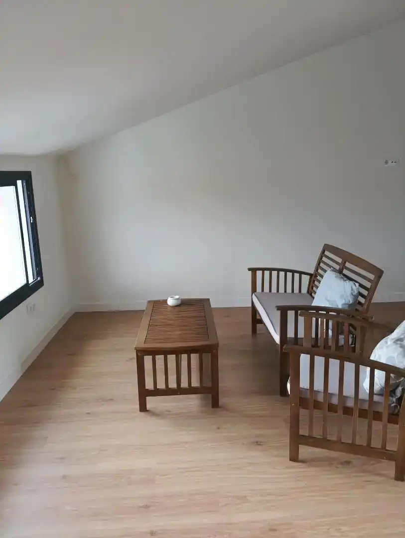 Sala de estar de Ático de alquiler en Jarandilla de la Vera con Aire acondicionado, Trastero y Amueblado