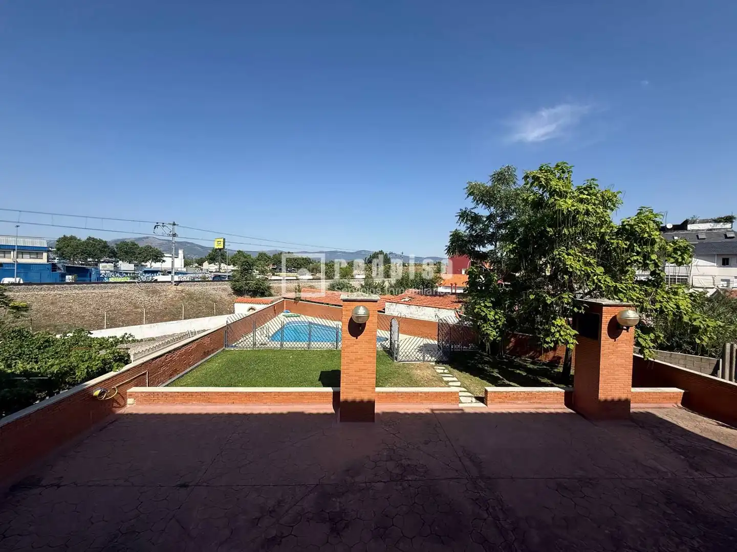 Swimming pool of Flat for sale in Collado Villalba  with Air Conditioner, Heating and Private garden
