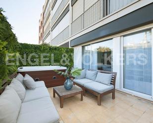 Terrace of Apartment to rent in Castelldefels  with Air Conditioner, Heating and Parquet flooring