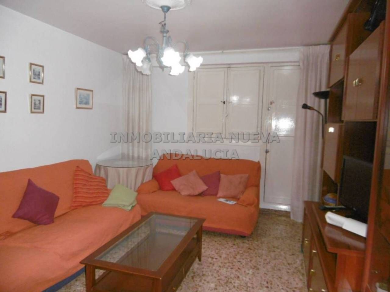 Living room of Flat to rent in  Almería Capital  with Terrace and Furnished