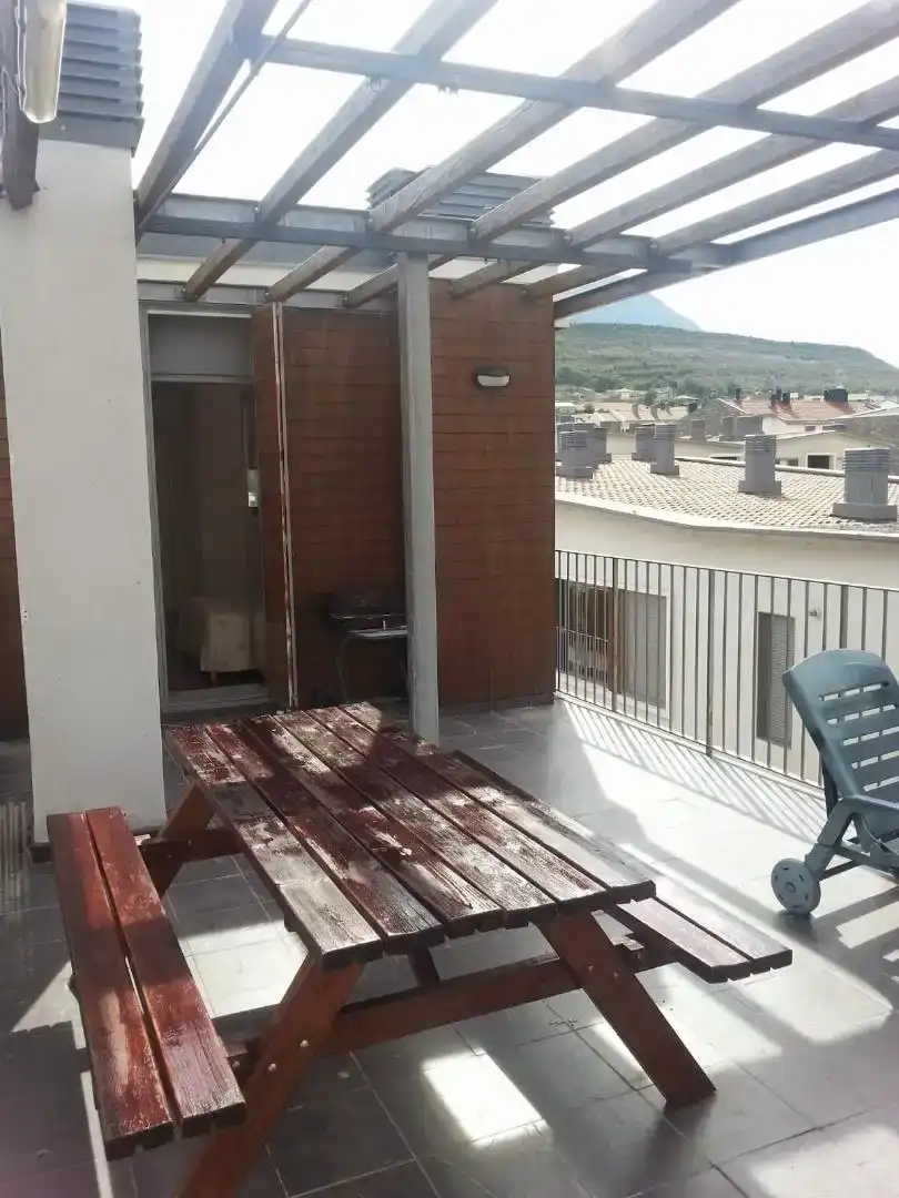 Terraza de Dúplex en venta en Biescas con Parquet, Trastero y Piscina