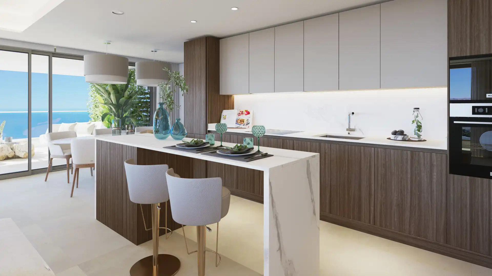 Apartamento con piscina en venta en Estepona Pueblo, imagen 5