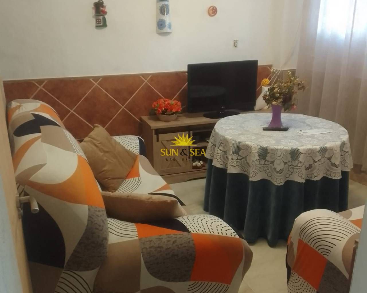 Living room of House or chalet for sale in Castril  with Heating, Parquet flooring and Terrace