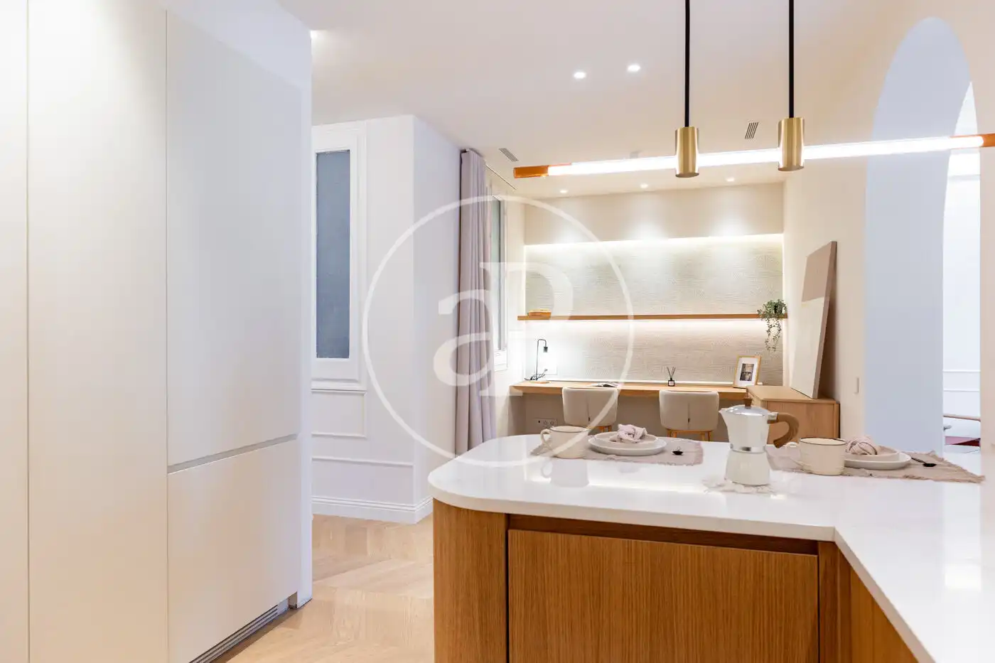 Cocina de Piso en venta en Barcelona con Aire acondicionado, Calefacción y Amueblado