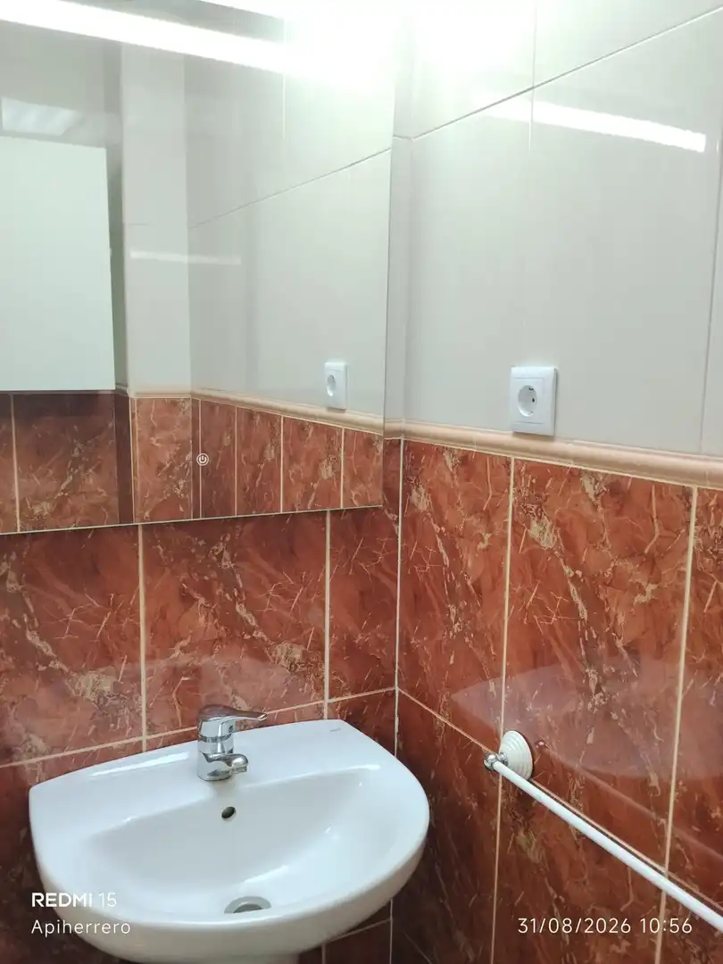 Bathroom of Flat for rent in Alicante / Alacant  with Air Conditioner and Furnished
