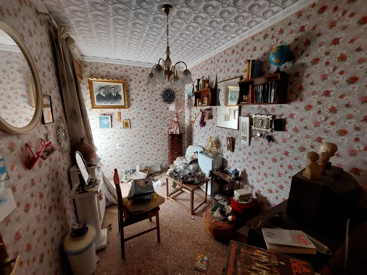 Sala de estar de Piso en venta en Ondara con Calefacción, Amueblado y Balcón