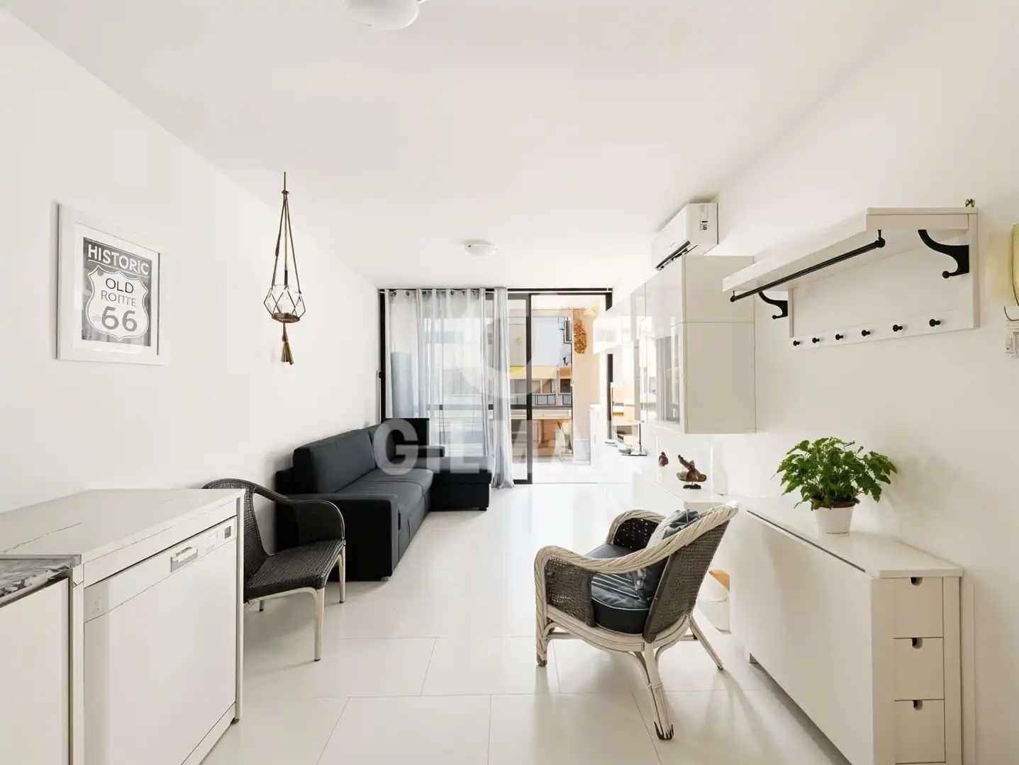 Wohnzimmer von Wohnung zur Miete in Adeje mit Klimaanlage, Terrasse und Abstellraum
