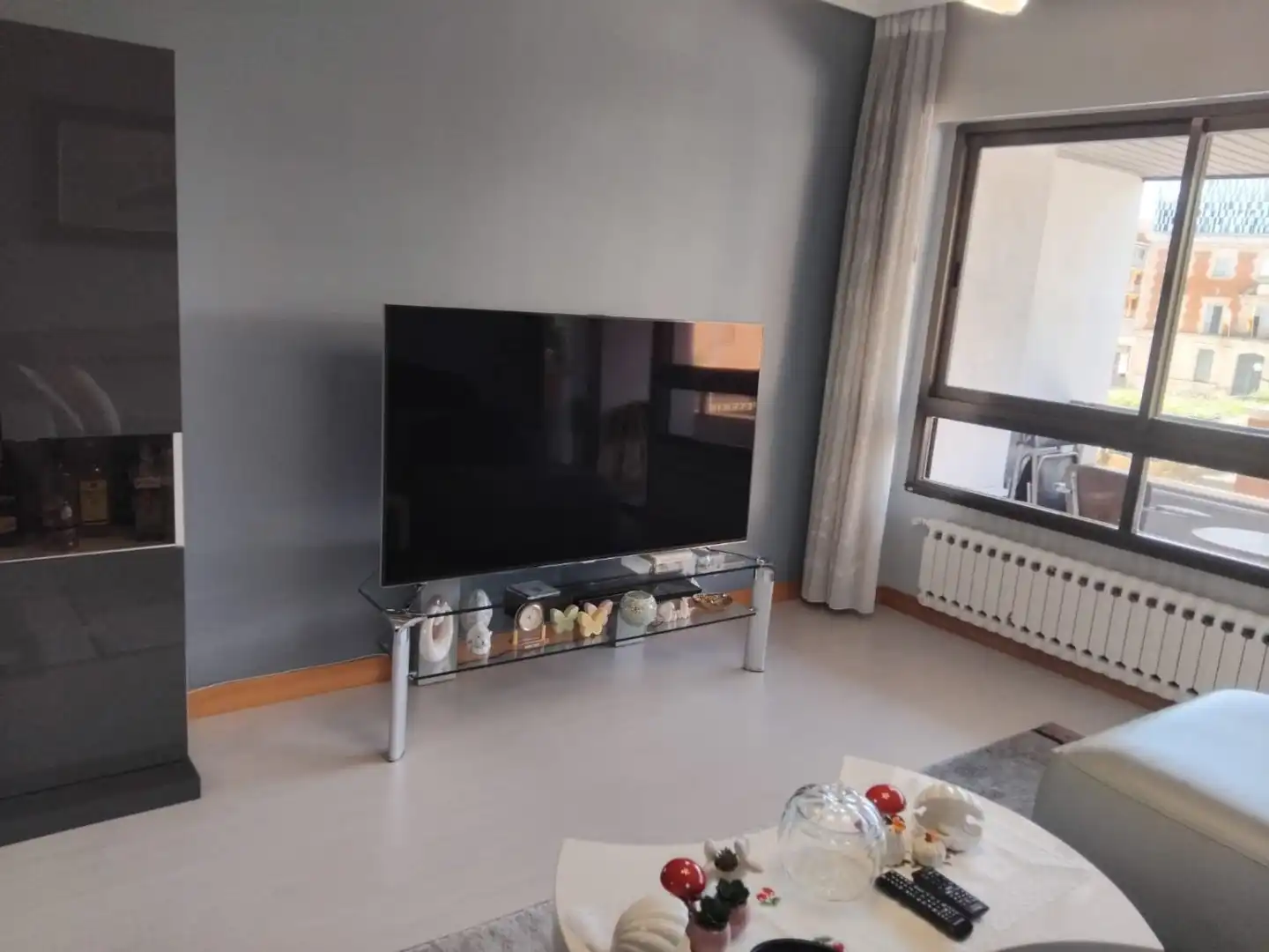 Sala d'estar de Pis en venda en Palencia amb Calefacció i Terrassa