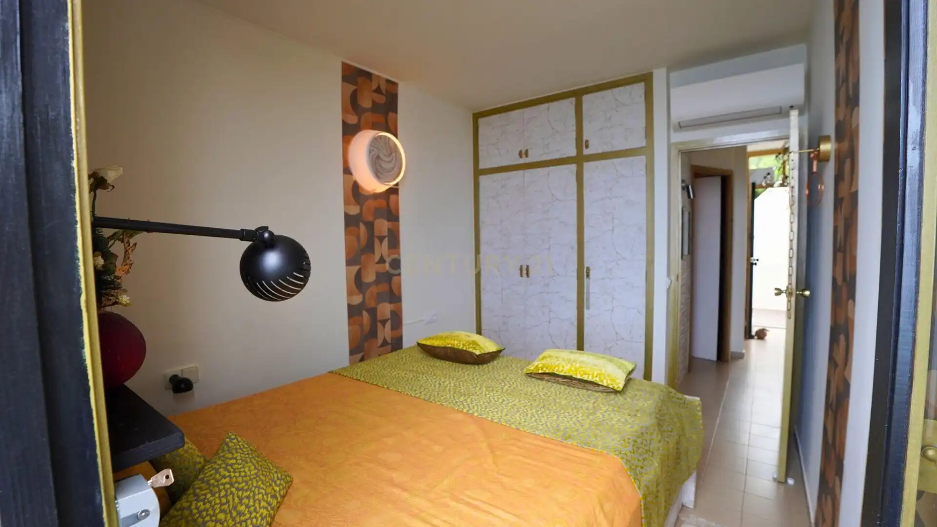 Dormitori de Apartament de lloguer en Calpe / Calp amb Aire condicionat, Traster i Forn
