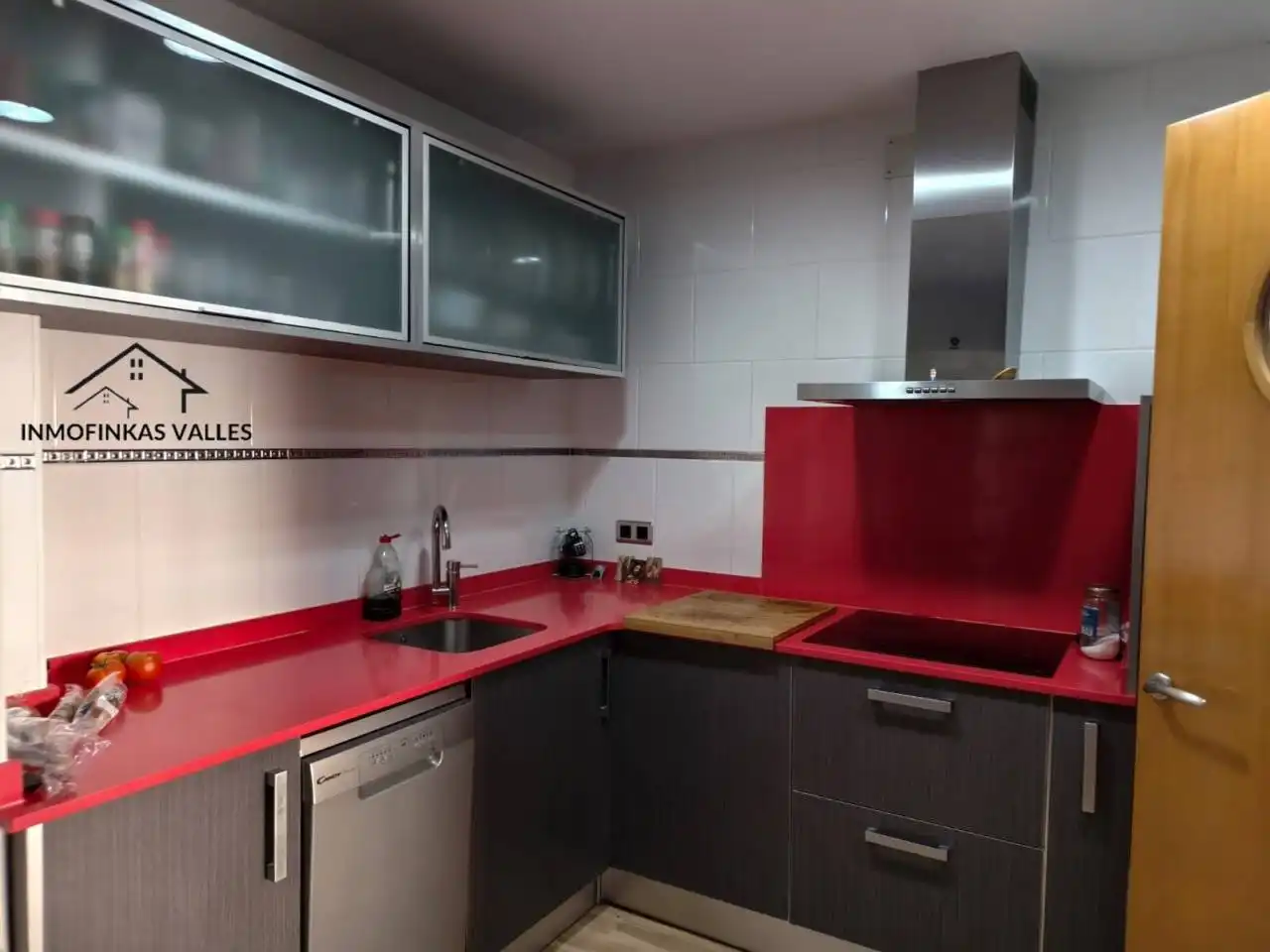 Küche von Wohnung zum Verkauf in Parets del Vallès mit Klimaanlage, Heizung und Terrasse