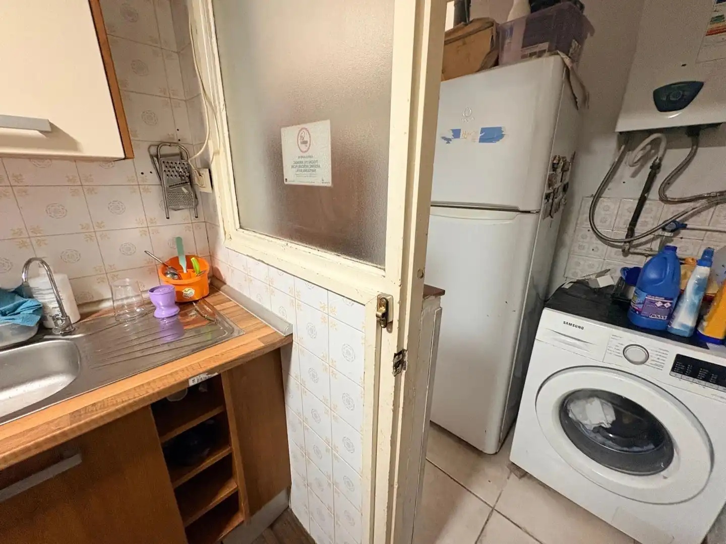 Cuina de Pis en venda en Igualada amb Calefacció, Terrassa i Traster