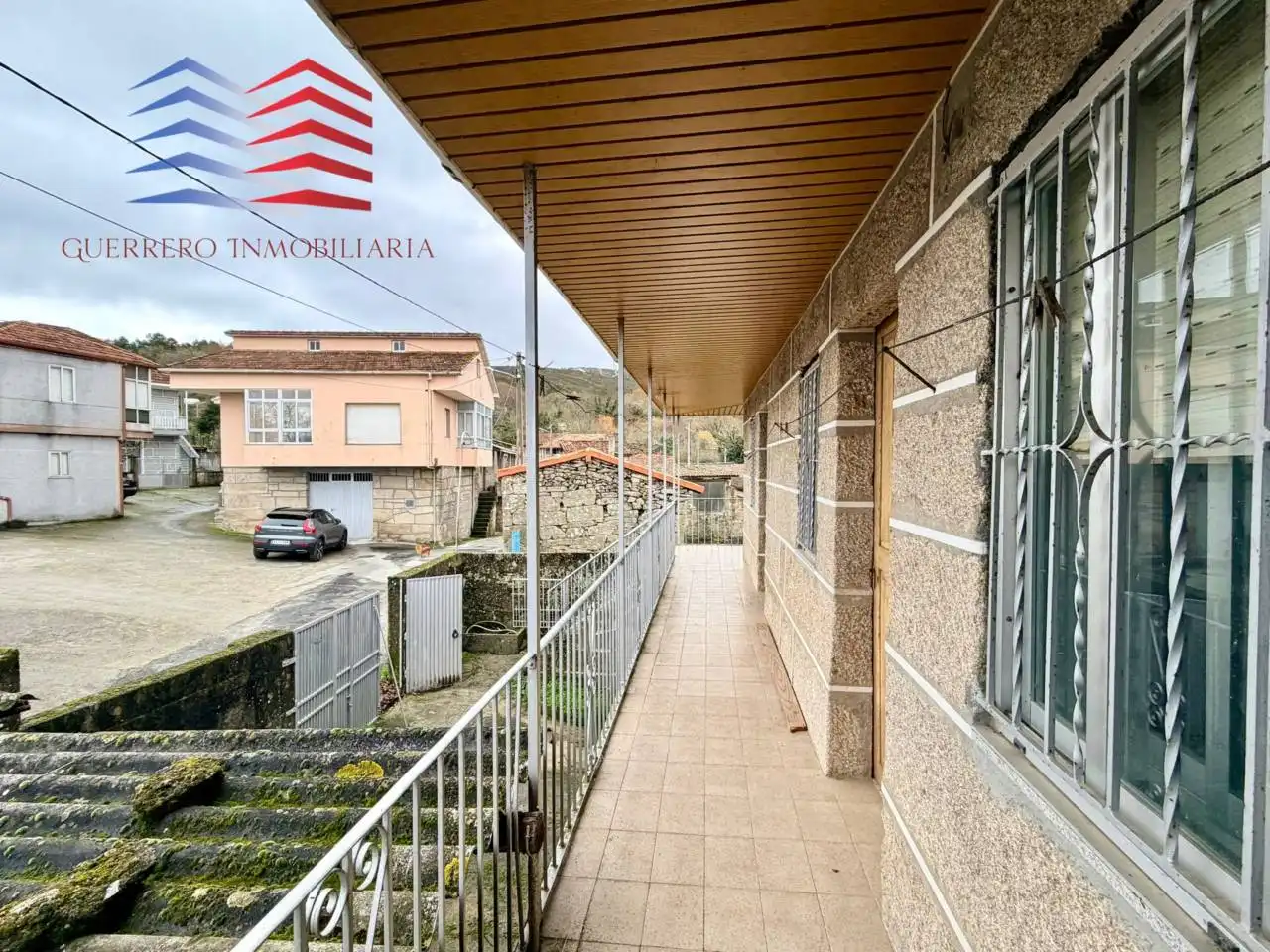 Vista exterior de Casa o chalet en venta en A Bola  con Jardín privado, Trastero y Balcón