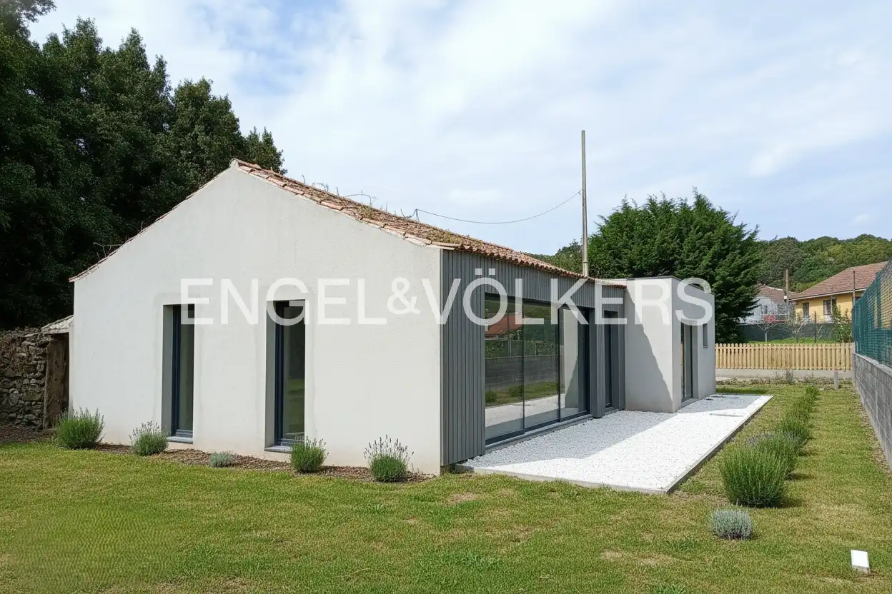 Vista exterior de Casa o chalet en venta en Nigrán con Calefacción