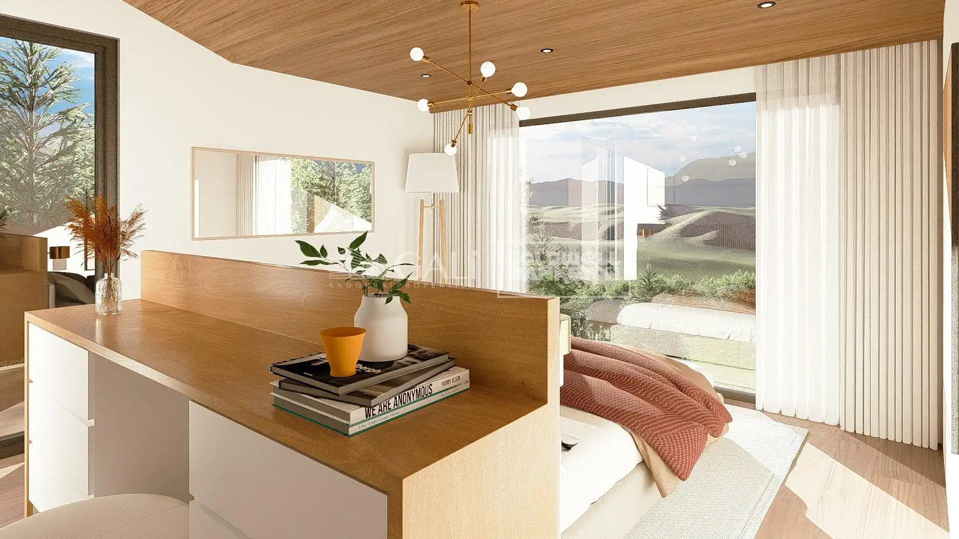 Sala de estar de Casa o chalet en venta en Montferrer i Castellbò con Aire acondicionado, Calefacción y Jardín privado