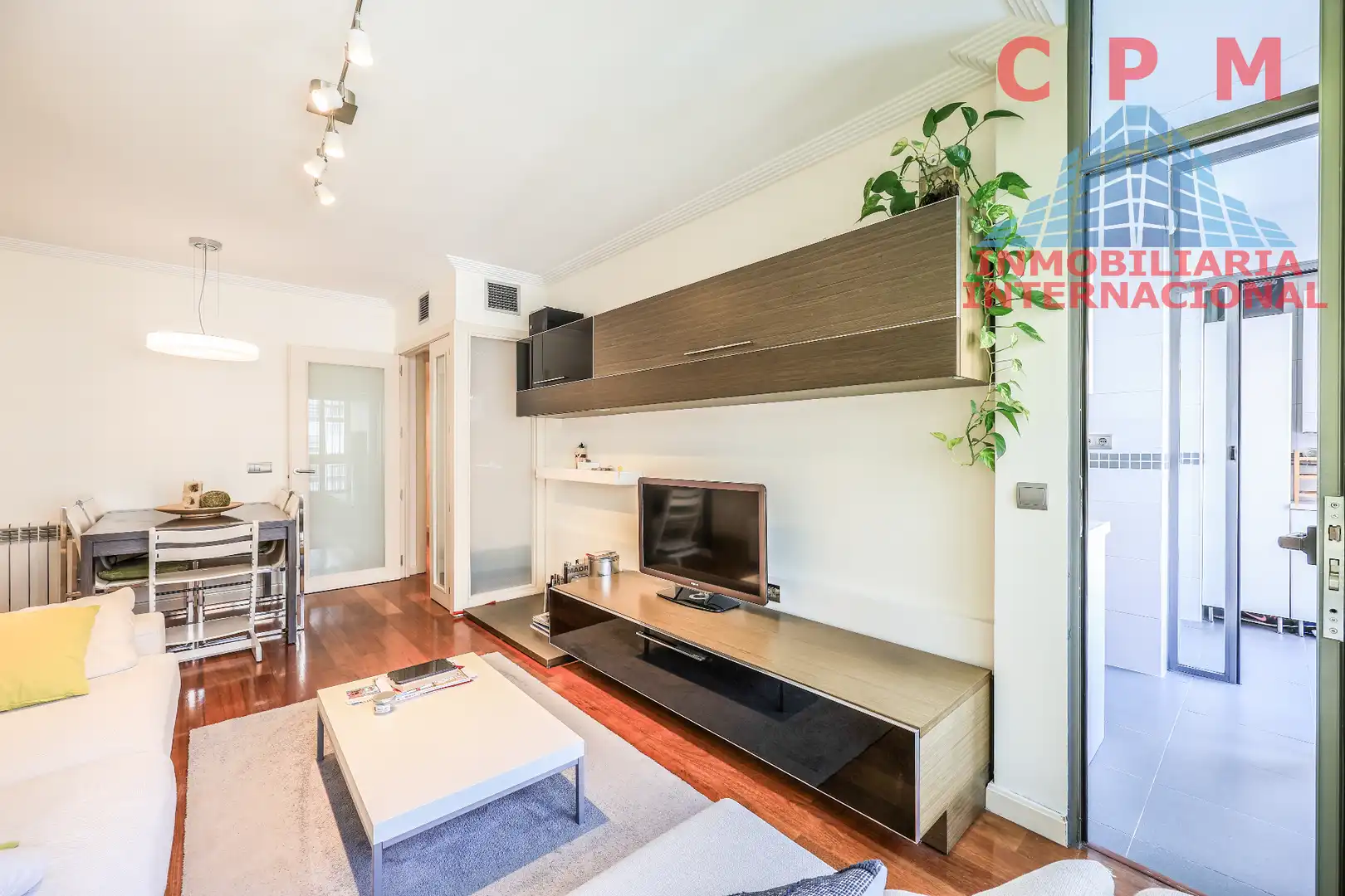 Wohnzimmer von Wohnung zur Miete in Madrid mit Klimaanlage, Heizung und Parkett