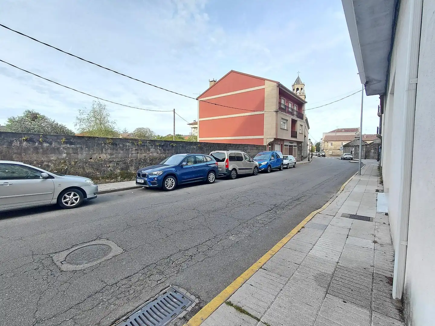 Vista exterior de Pis en venda en Vilanova de Arousa amb Calefacció i Moblat