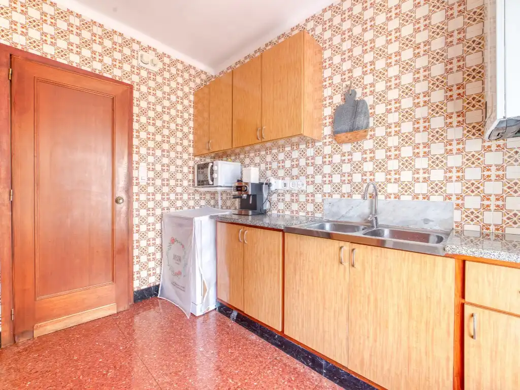 Kitchen of Flat for sale in Figueres  with Furnished