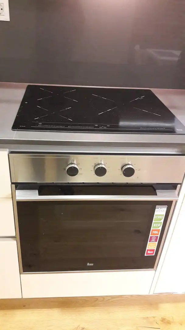 Cocina de Piso de alquiler en Barcelona con Aire acondicionado, Calefacción y Amueblado