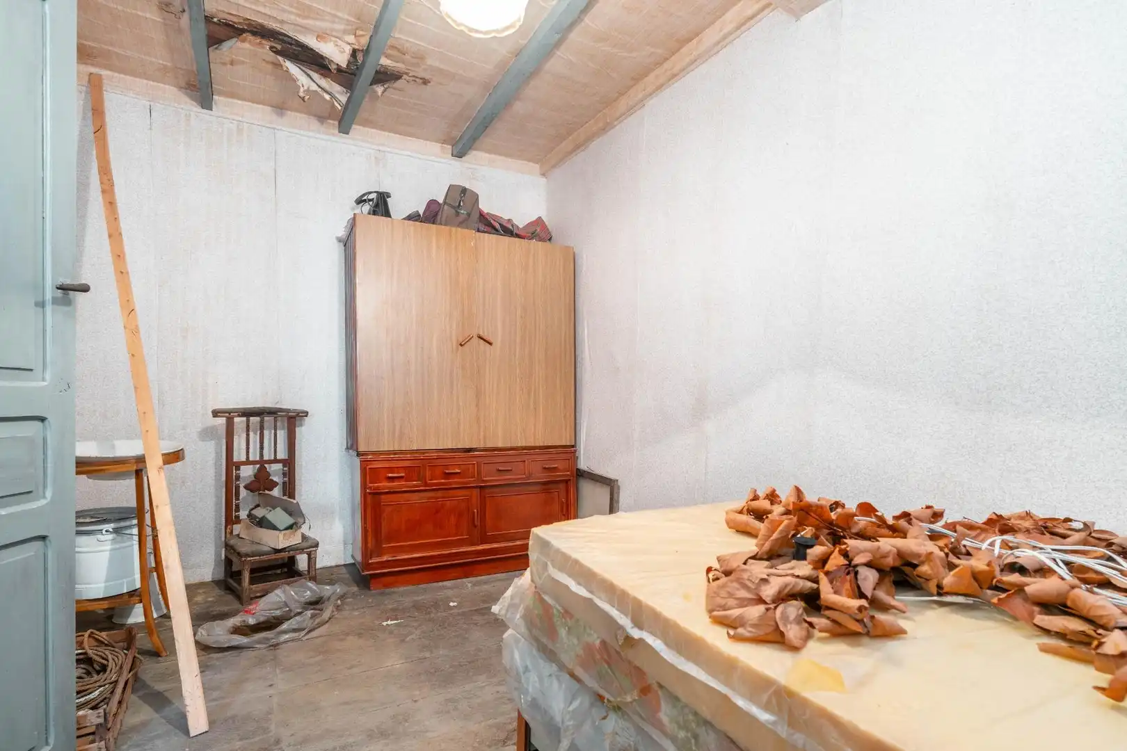 Cuina de Casa o xalet en venda en Boal amb Jardí privat