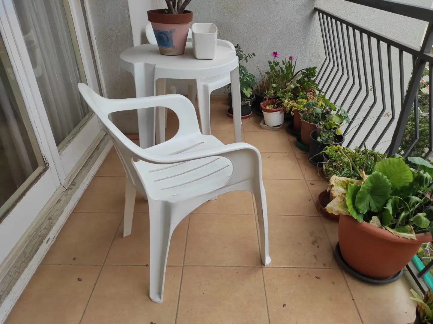 Balcony of Flat for sale in Esplugues de Llobregat  with Air Conditioner, Heating and Terrace
