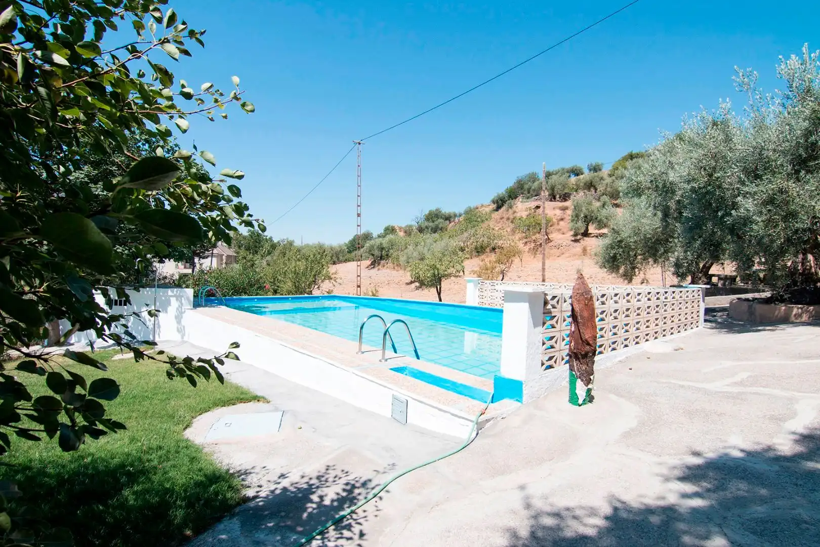 Piscina de Finca rústica en venta en Güéjar Sierra con Terraza, Piscina y Balcón