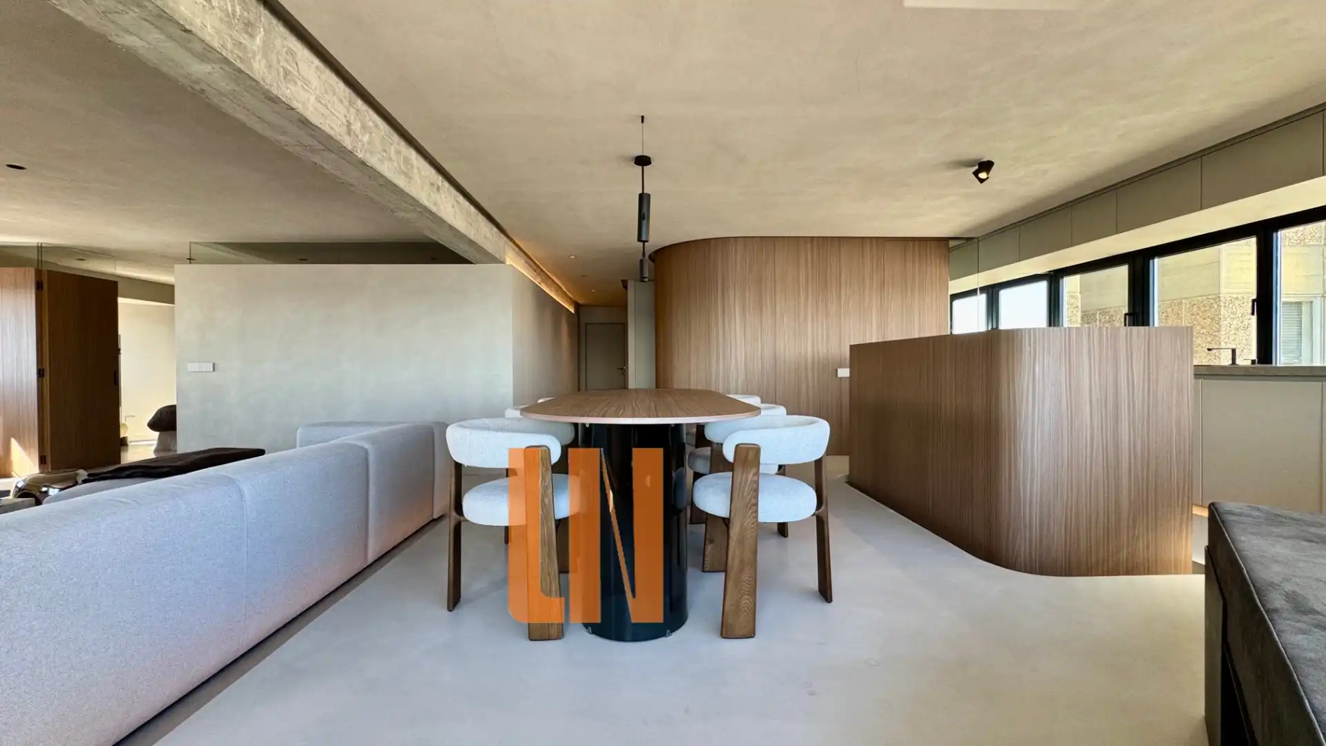 Comedor de Piso de alquiler en A Coruña Capital  con Calefacción, Amueblado y Horno