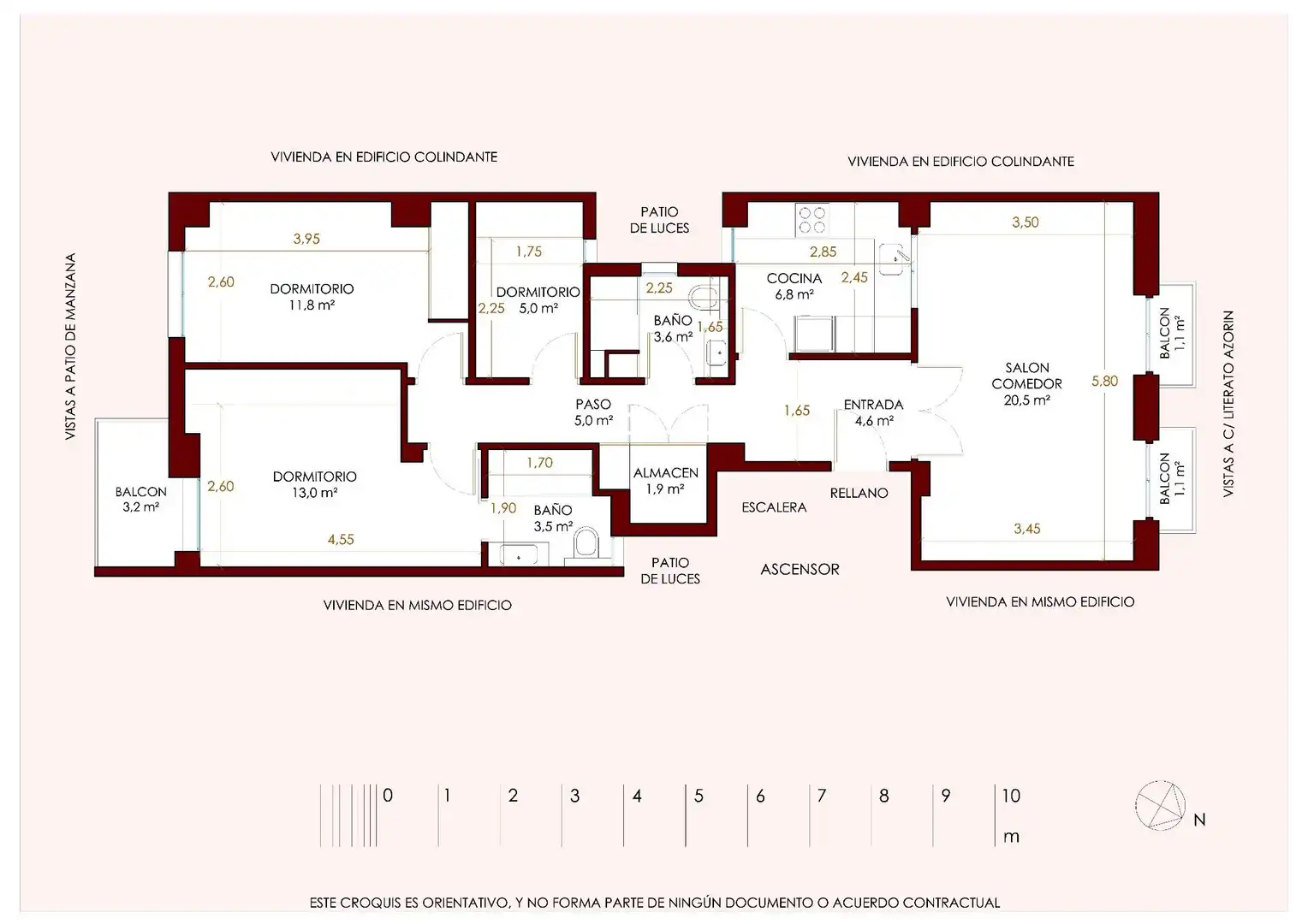 Appartamento con terrazza in vendita a Calle LITERATO AZORIN, imagen 42