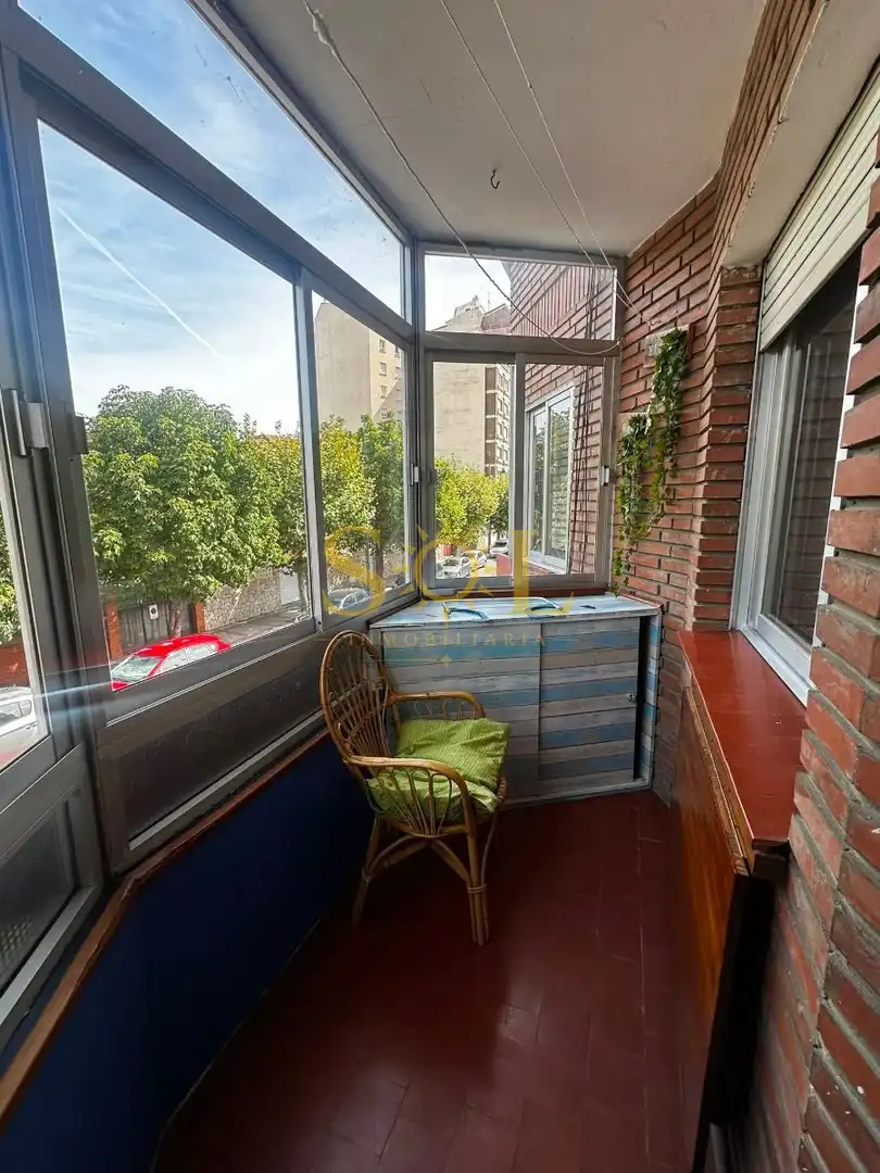 Terrasse von Wohnung zum Verkauf in León Capital  mit Parkett, Terrasse und Möbliert
