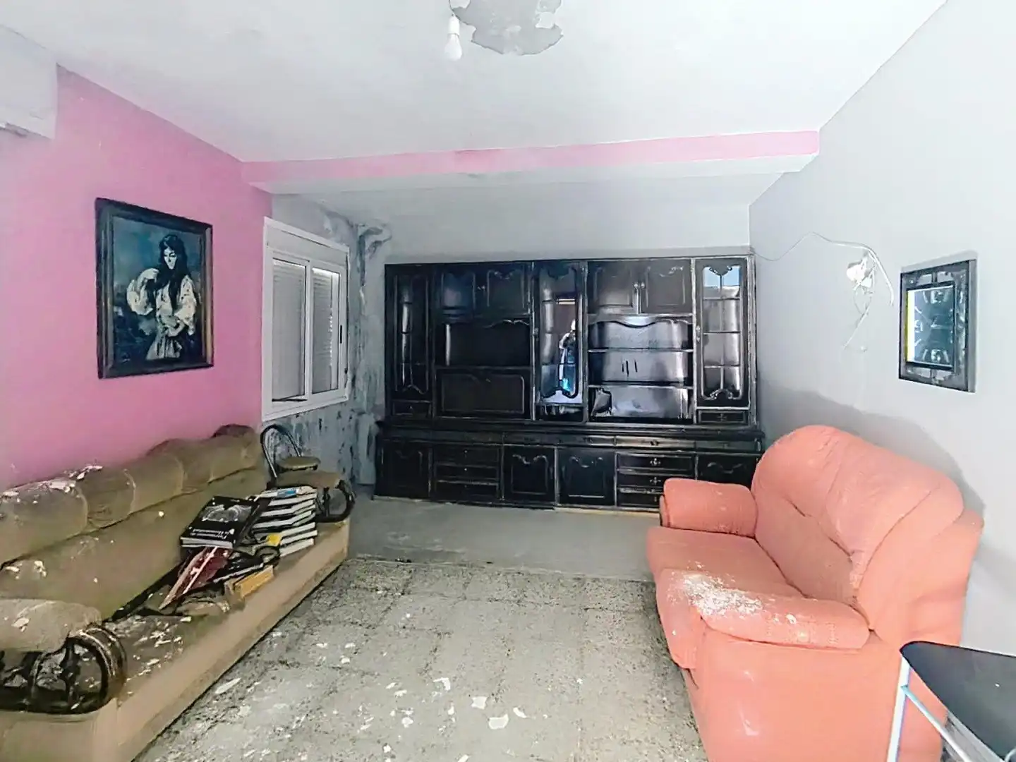 Sala de estar de Casa o chalet en venta en Porto do Son