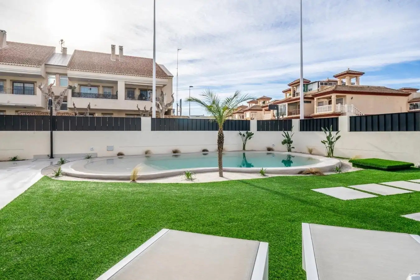 Piscina de Casa o chalet en venta en Torre-Pacheco con Aire acondicionado, Jardín privado y Terraza