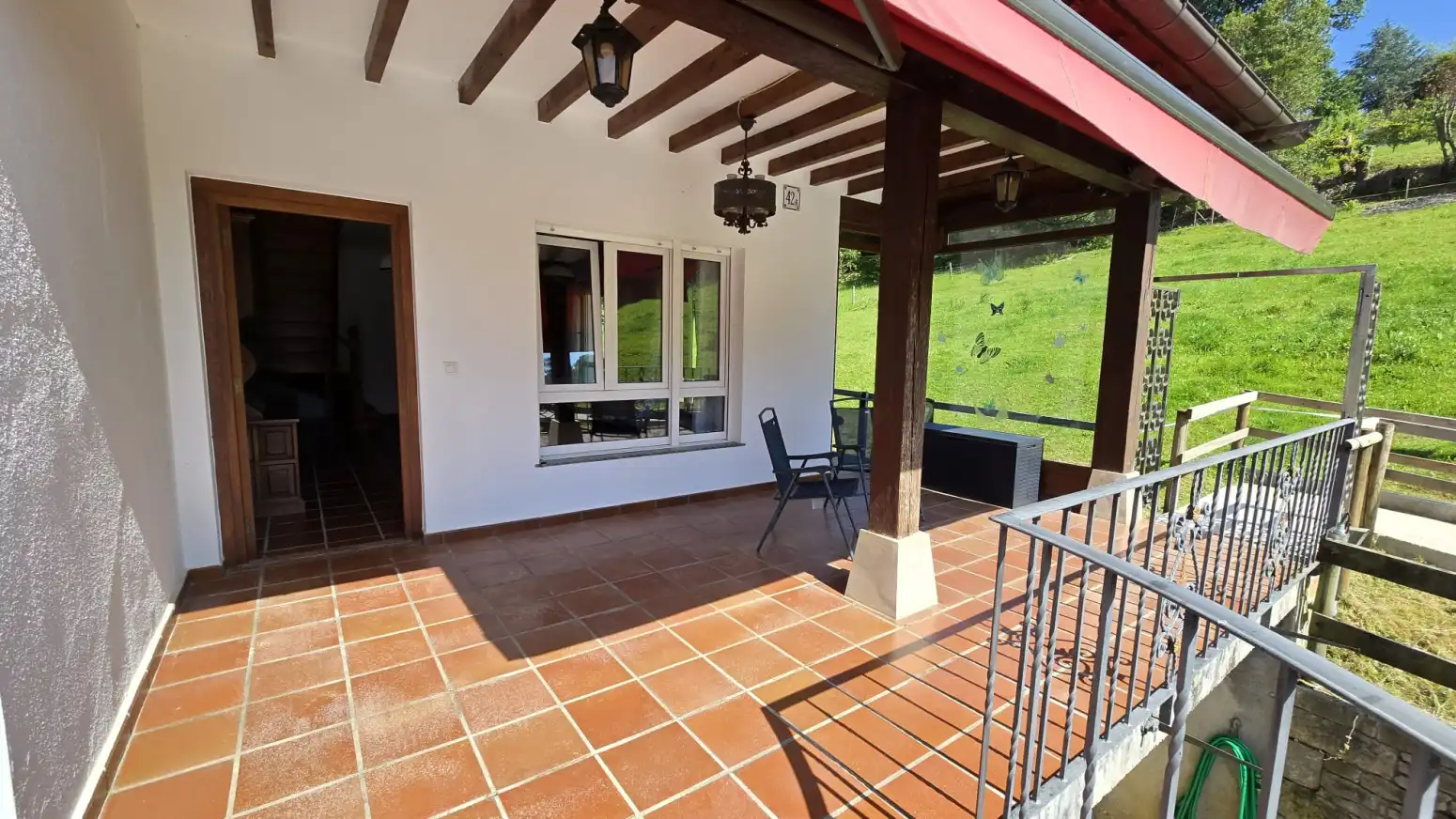Terraza de Casa o chalet en venta en Alfoz de Lloredo con Calefacción, Jardín privado y Parquet